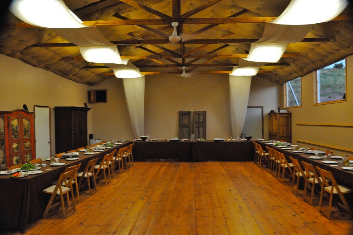 Meeting Hall at Wheaton Creek Ranch